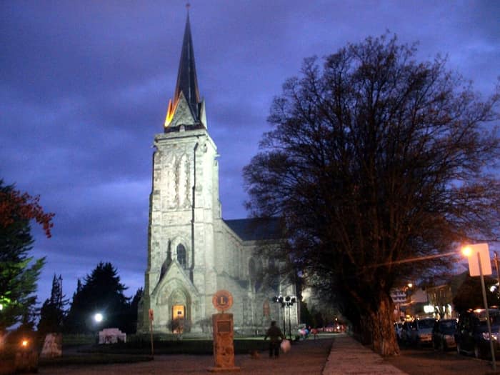 Exterior da catedral de Bariloche