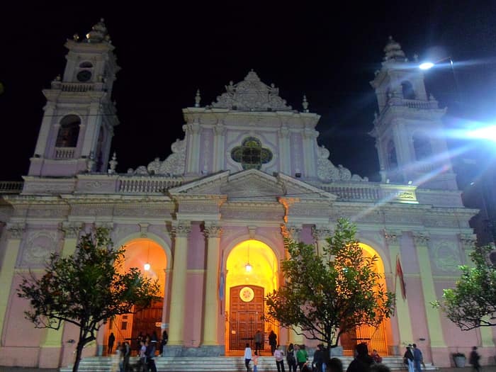 La Cattedrale di Salta nel centro storico