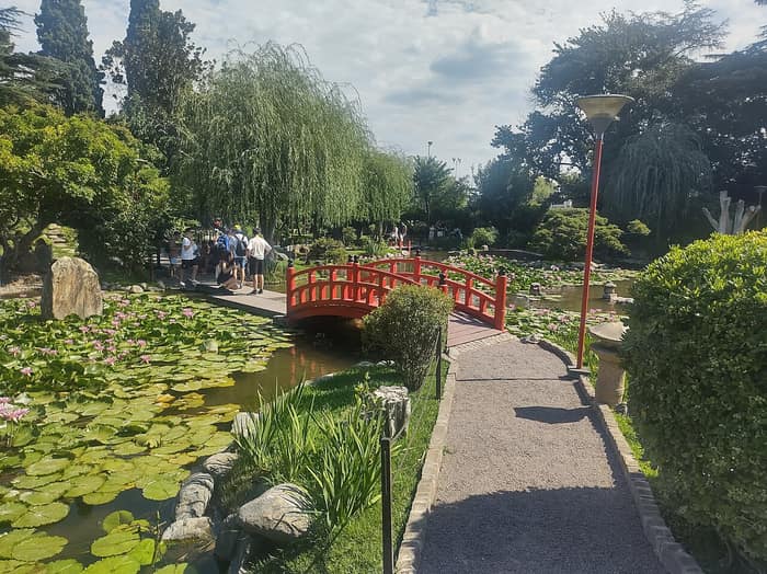 Paisagem do Jardim Japonês de Belén de Escobar